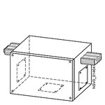 Купить BVP:611110 (BVP:61111O) BD2A-400-ME-MBAL BD2A CENTRAL FEEDER UNIT 400A FOR SINGLE CORE CABLE